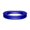 Rod U-RING 15,87X22,23X4,76 (5/8x7/8x3/16) BLUE TPU95