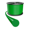SPOOL OF 50 MTS HILO TORICO 1,60mm GREEN FPM70 (Viton®)