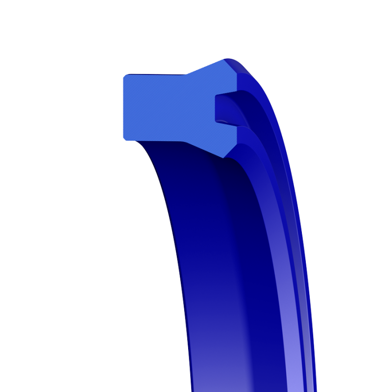 Rod compact U-RING 28X36X5,60/6,60 BLUE TPU93