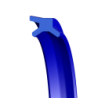 WIPER 10X15X5/6 BLUE TPU92 (Double-acting)