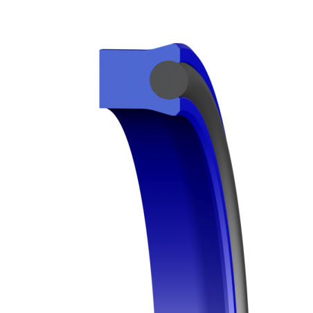 Piston/Rod U-RING 6,35X12,70X6,35 (1/4x1/2x1/4) BLUE TPU93 + OR NBR