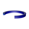 Piston/Rod U-RING 17,46X30,16X9,52 (11/16x1.3/16x3/8) BLUE TPU93 + OR NBR