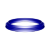 WIPER 10X16X3.60/4,80 BLUE TPU93 (Double-acting)