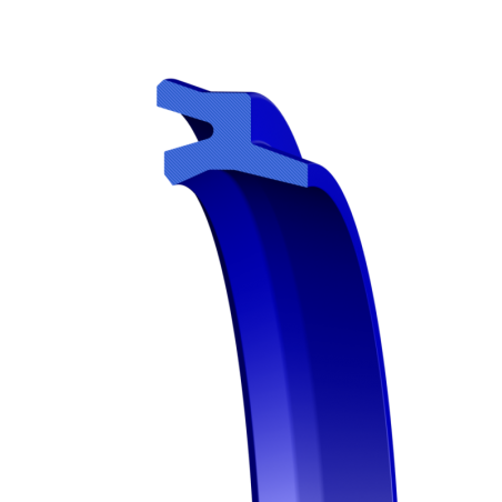 WIPER 35X43X5/6,50 BLUE TPU93 (Double-acting)