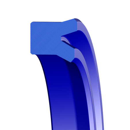 Rod U-RING 5X10X4/4,50 BLUE TPU92
