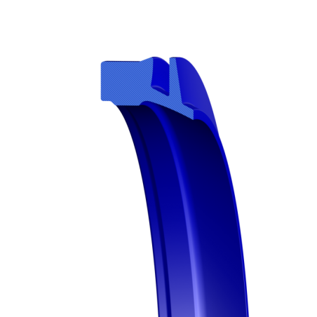 WIPER 60X70X6,30 BLUE TPU92 with additional lip