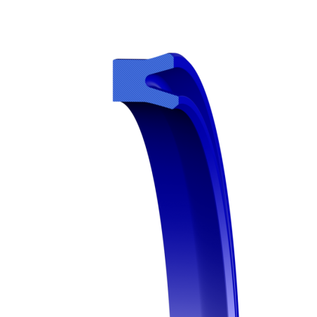 Piston U-RING 15X5X8/9 BLUE TPU95