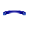 Piston/Rod U-RING 4,76X12,70X6,35 (3/16x1/2x1/4) BLUE TPU93