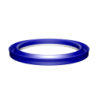 BUFFER-RING 38,00X48,70X3,90 BLUE TPU92 with Back-up ring