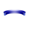 Piston WIPER 100X91,40X5/7 BLUE TPU92