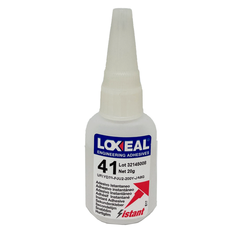 Bottle of 20gr CYANOACRYLATE Loxeal® ISTANT 41 Very low viscosity