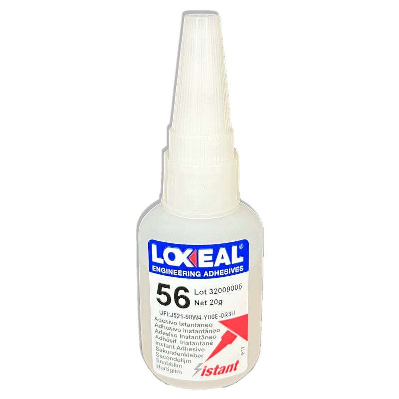 Bottle of 20gr CYANOACRYLATE Loxeal® ISTANT 56