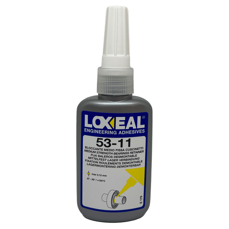 Bottle of 50ml RETAINING ADHESIVE Loxeal® 53-11 General use