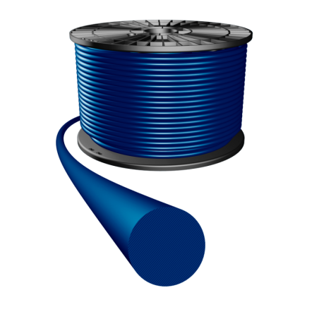SPOOL OF 25 MTS CORD-RING 1,78mm BLUE FVMQ70