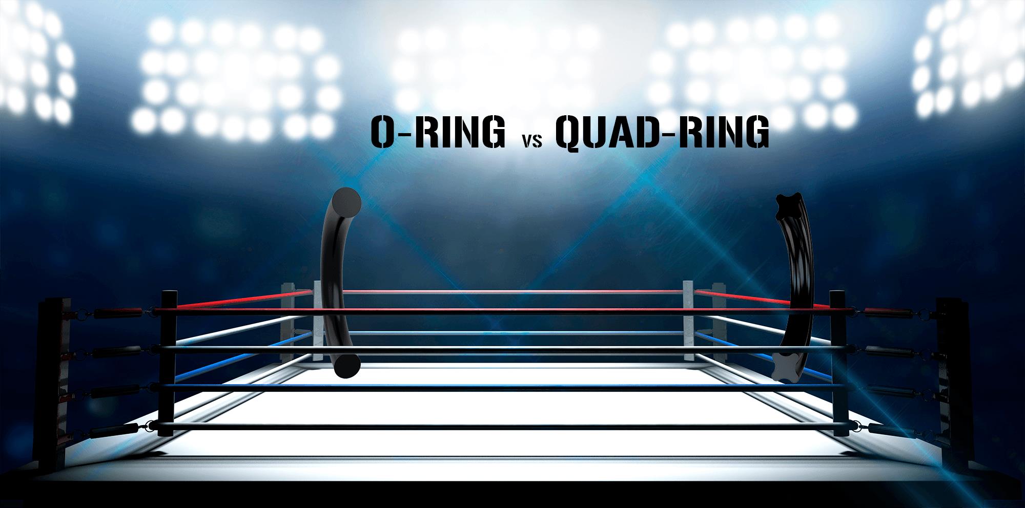 Ventajas de rendimiento de la Quad-Ring frente a la O-Ring